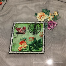 Fashion Mesh Fabric with Embroidery